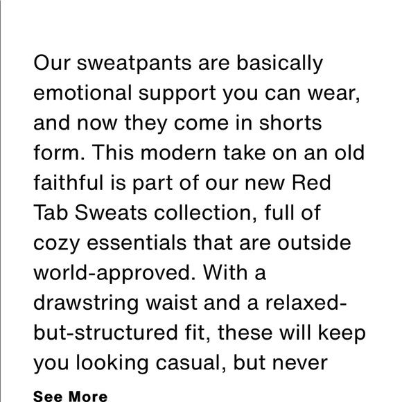 Levis red tab unisex shorts - Picture 12 of 14